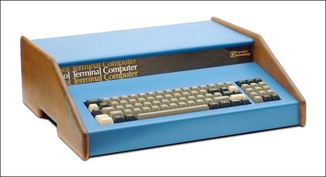 A Sol-20 personal computer from 1976.