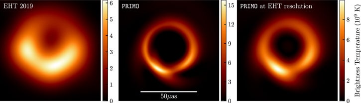 You saw the first image of a black hole. Now see it better with AI.