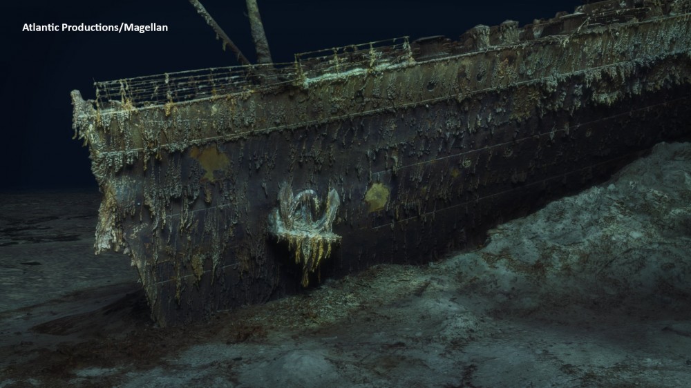 Staggering 3D scan of the Titanic shows the wreck down to the millimeter