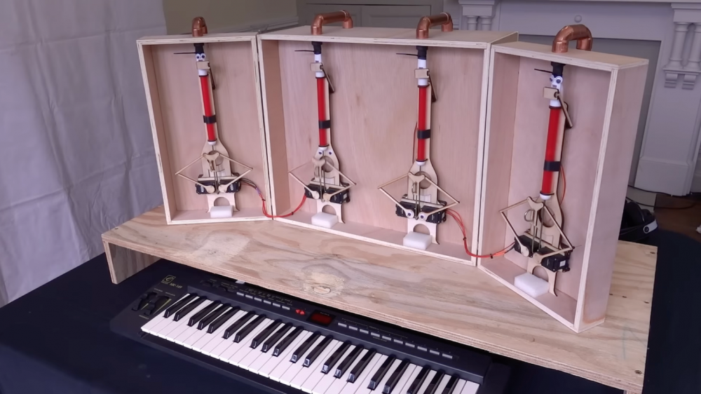 Watch this robotic slide whistle quartet belt out Smash Mouth’s ‘All Star’